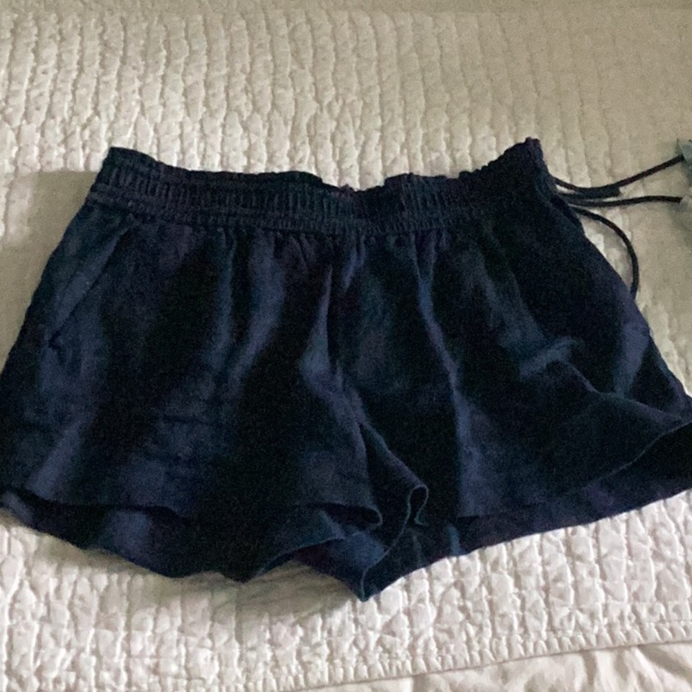 Women's Navy Blue Shorts
